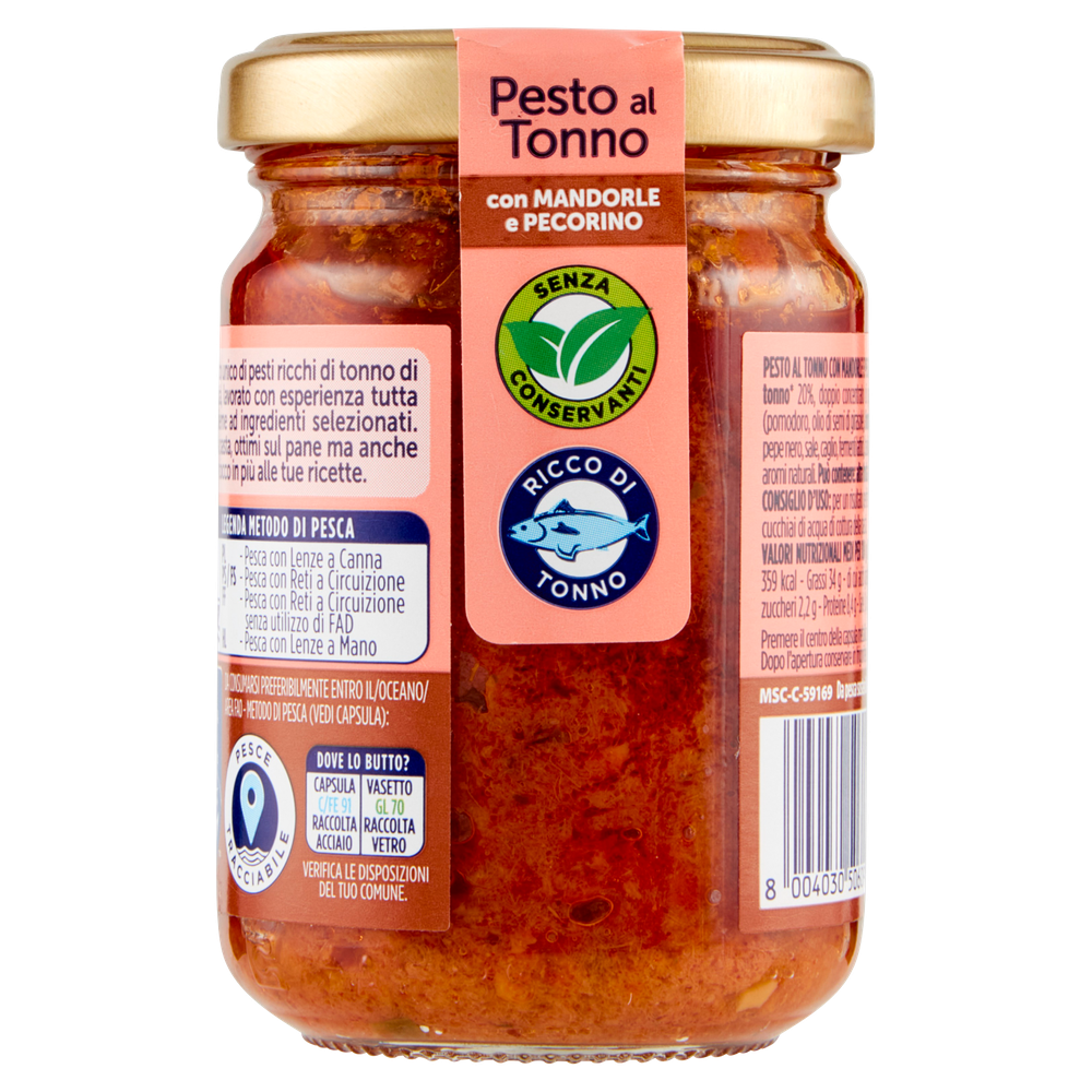 Pesto Di Tonno Con Mandorle E Pecorino Rio Mare - Foto 3