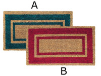 Zerbino Bordo In Cocco Cm . 40 x 75 O & n Zerbino Bordo In Cocco Cm . 40 x 75 O & n