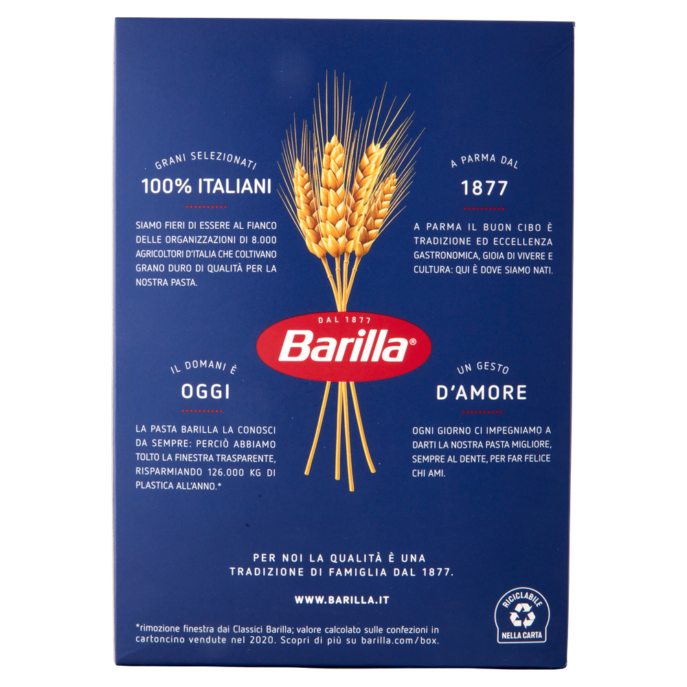 Pasta Casarecce N.287 100% Grano Italiano Barilla - Foto 3