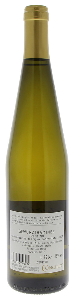 Gewurztraminer Trentino Doc Arein Concilio - Foto 2