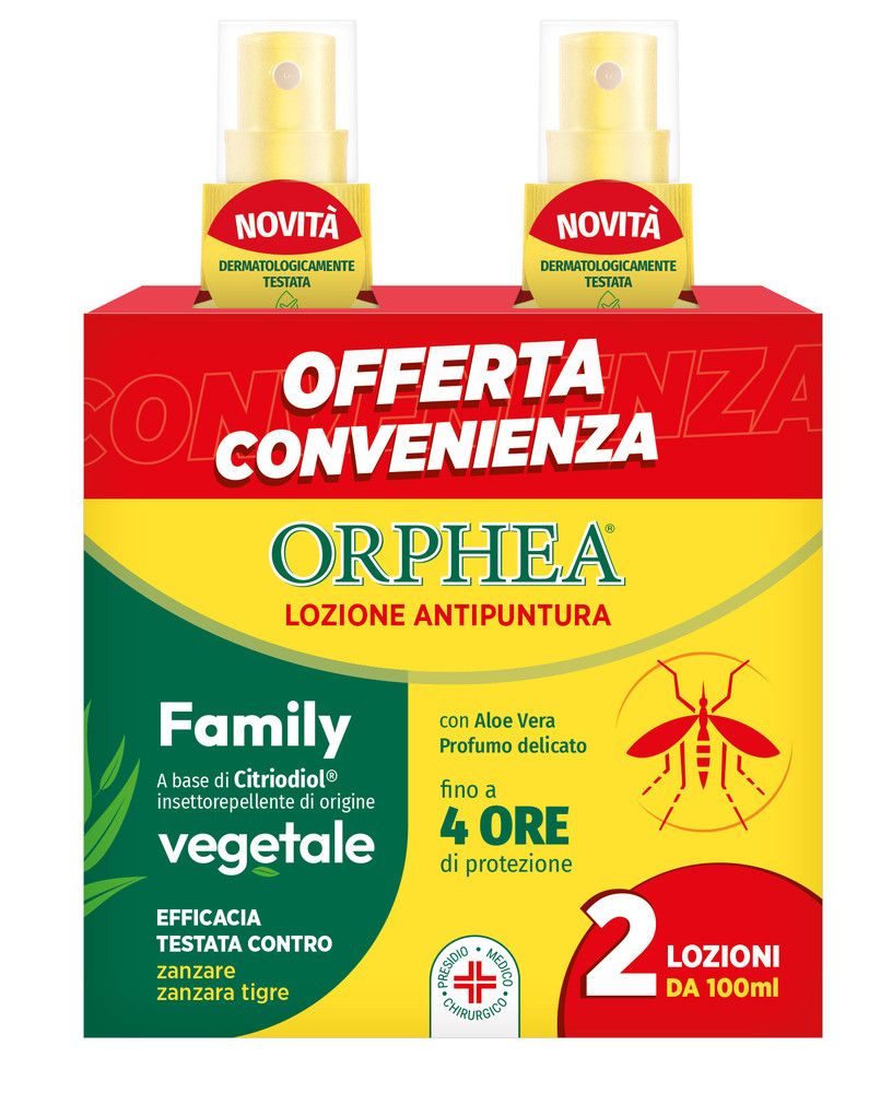 Lozione Antipuntura Vegetale Orphea Conf. Da 2 - Foto 1