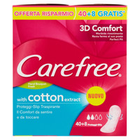 Assorbenti Carefree Floreal 40 + 8 Assorbenti Carefree Floreal 40 + 8