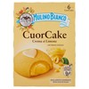 Merendine Cuorcake Con Limoni Italiani 6 Pezzi Mulino Bianco