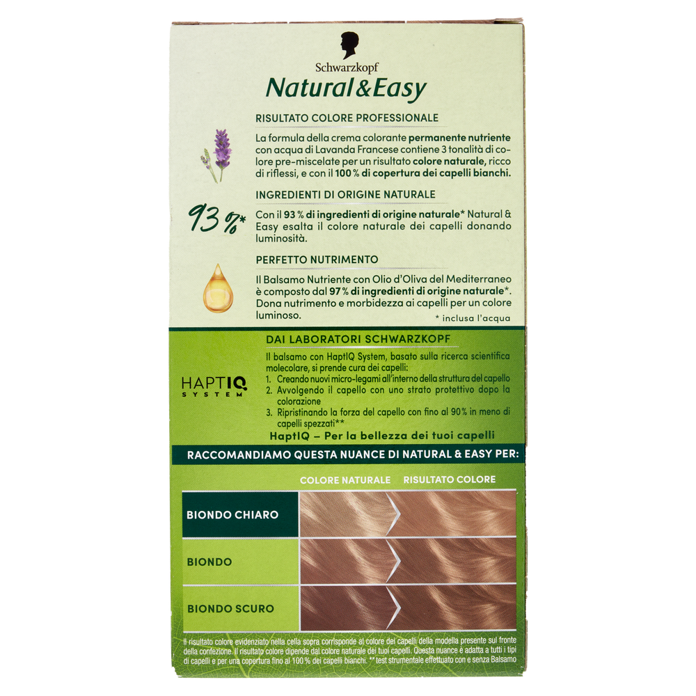 Colorazione Capelli 542 Biondo Cenere Naturale Natural & Easy - Foto 3