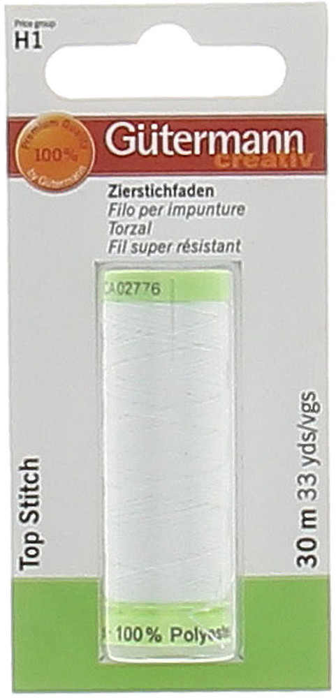 Filo Per Impunture Colore 800 Bianco Mt.30 Gutermann - Foto 1