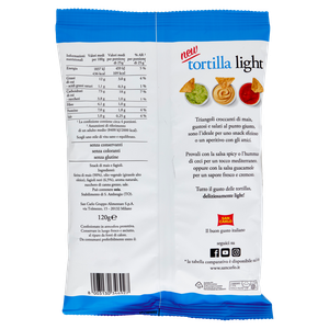 Snack Tortilla Light Di Mais E Fagioli Senza Glutine San Carlo - Foto 3