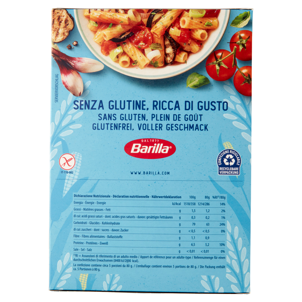 Pasta Senza Glutine Tortiglioni Barilla - Foto 3