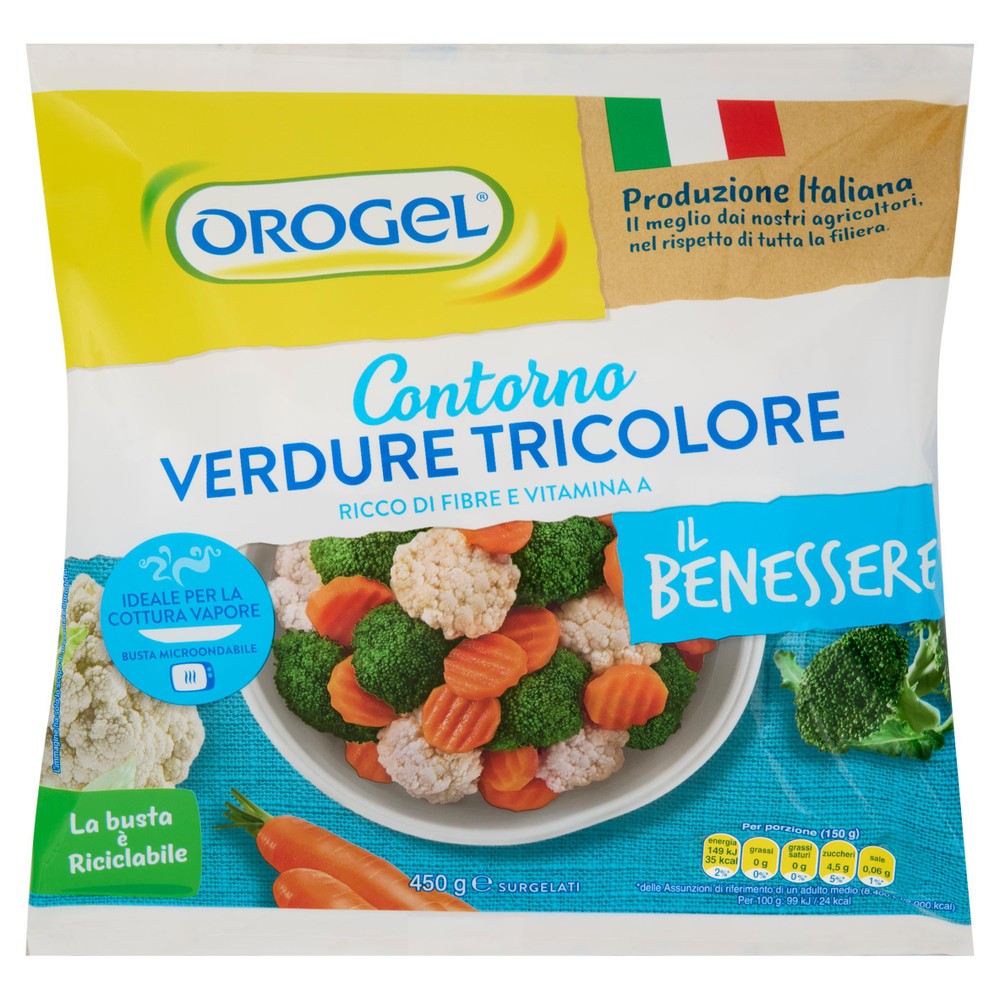Contorno Tricolore Surgelato Orogel - Foto 1