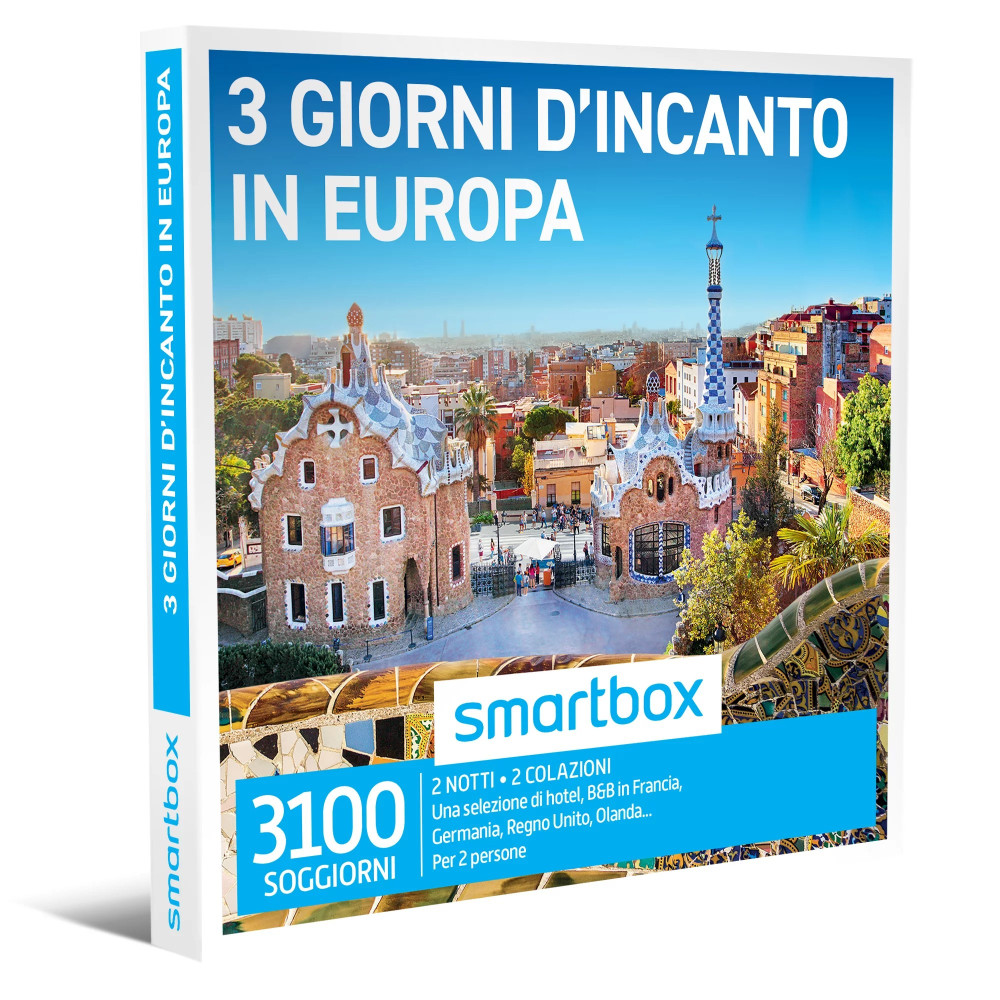 Cofanetto Smartbox 3 Giorni D'incanto In Europa - Foto 1
