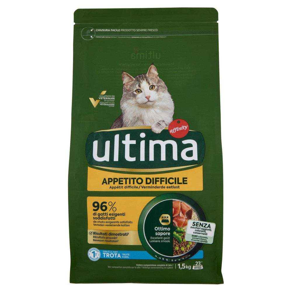 Alimento Secco Per Gatti Ultima Appetito Difficile - Foto 1