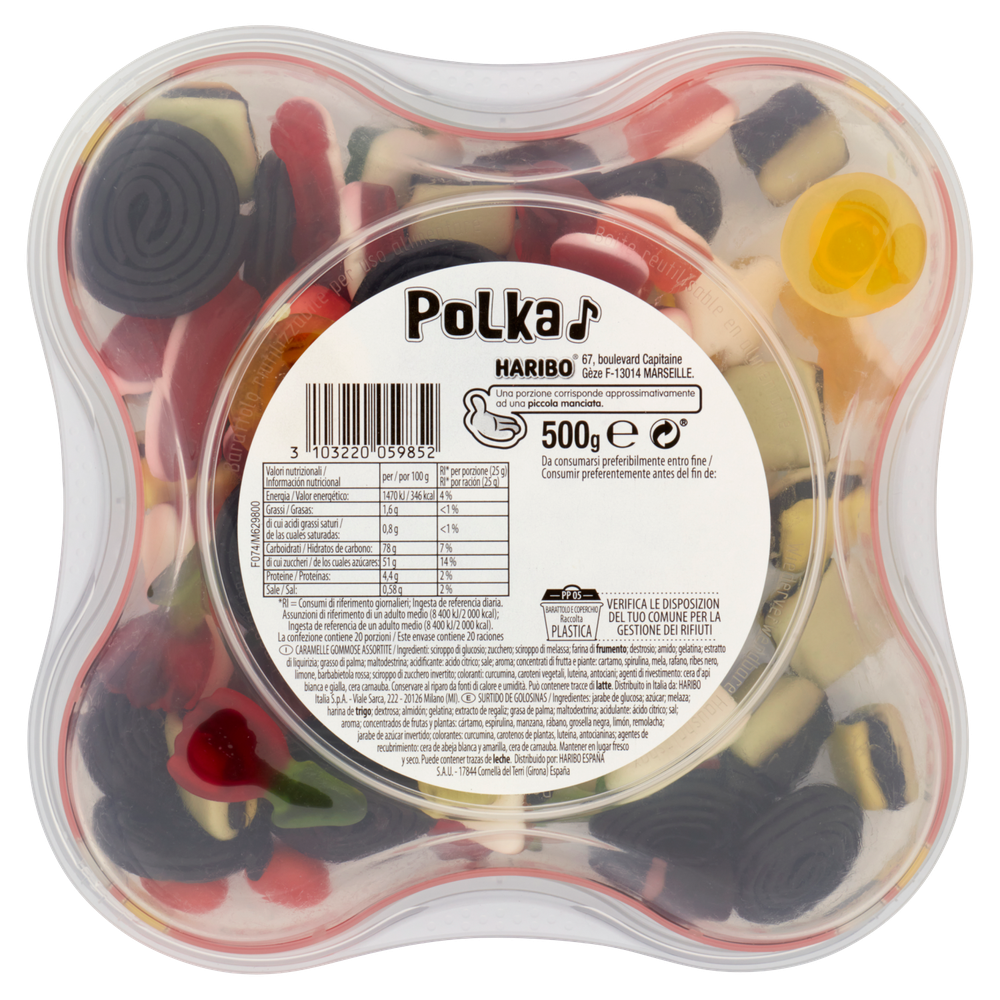 Caramelle Gommose Polka Mix Haribo - Foto 3