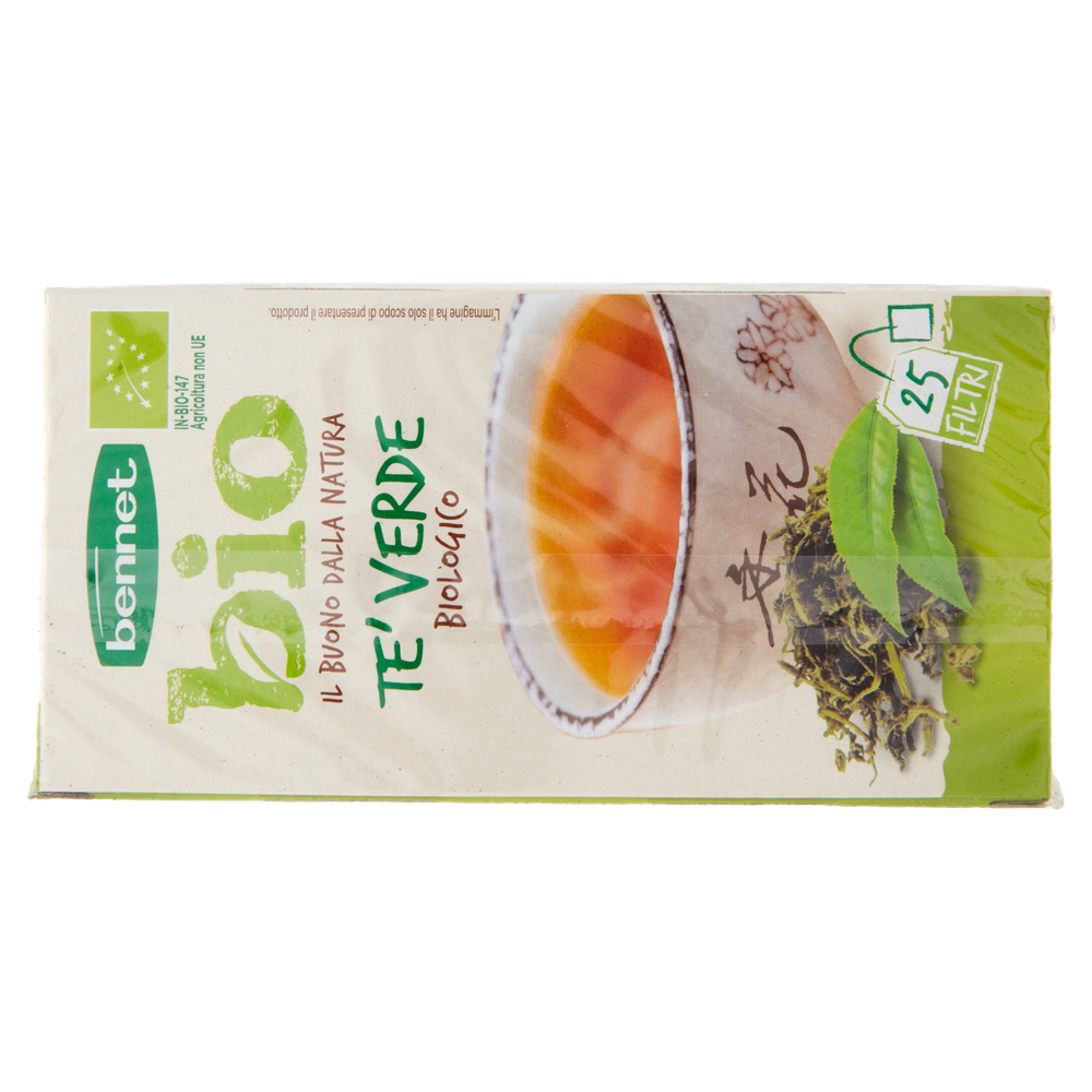 Tè Verde Biologico In Filtri 25x1,75g Bennet Bio - Foto 3