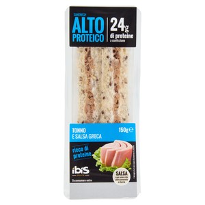 Tramezzino Proteico Tonno E Salsa Alla Greca Ibis - Foto 1