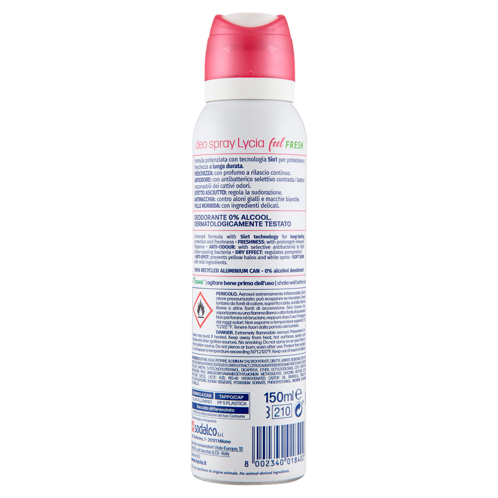 Deodorante Spray Fior Di Ciliegio Lycia - Foto 3