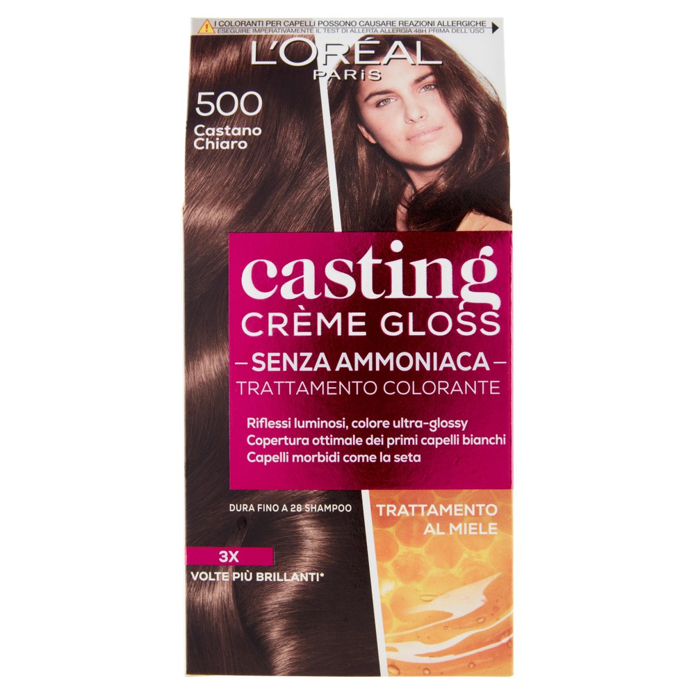Colorazione Per Capelli 500 Castano Chiaro Casting - Foto 1