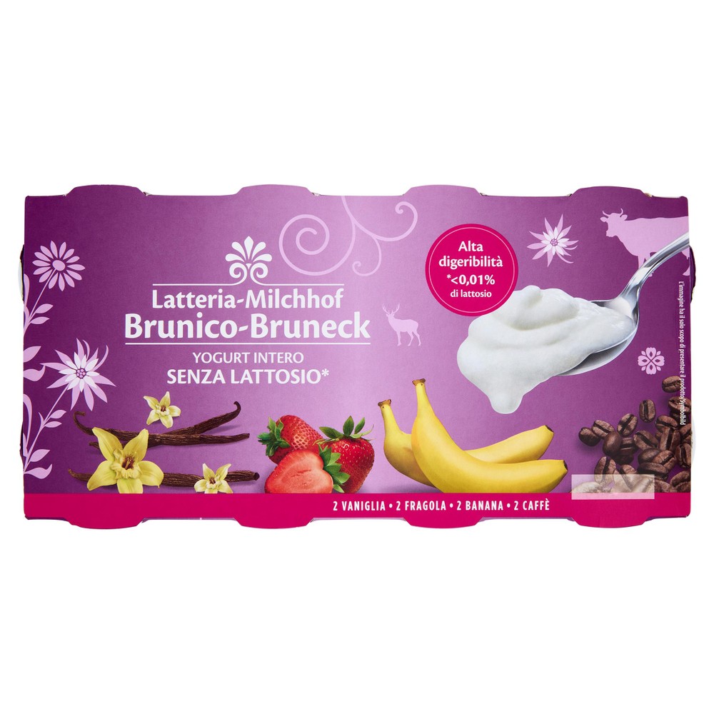 8 Yogurt Senza Lattosio Latteria Brunico - Foto 1
