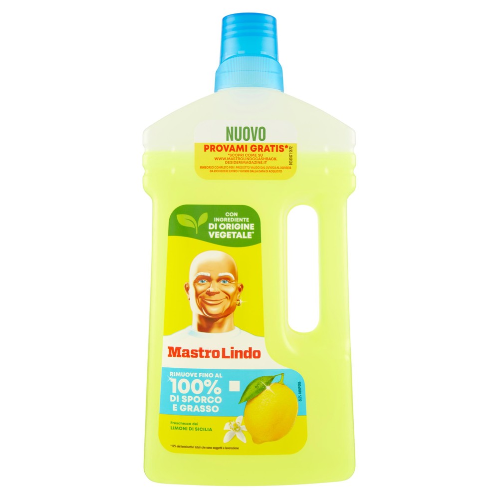 Detergente Pavimenti Multisuperficie Limone Mastro Lindo - Foto 1