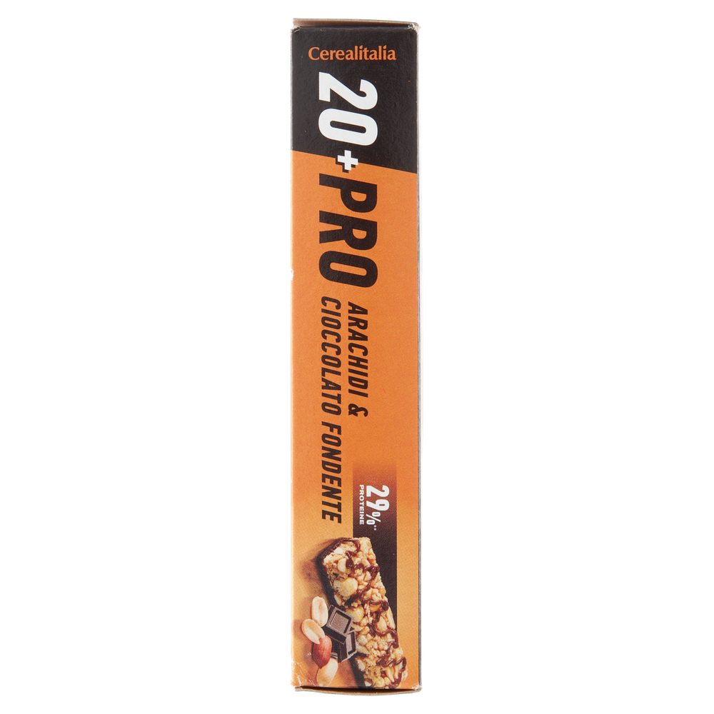 Barrette 20+pro Arachidi E Cioccolato Fondente 3x38g Cerealitalia - Foto 2