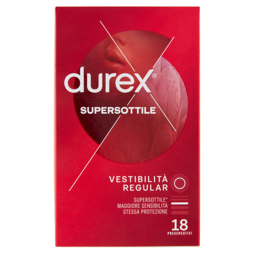 Profilattici Supersottile Regular Durex - Foto 1
