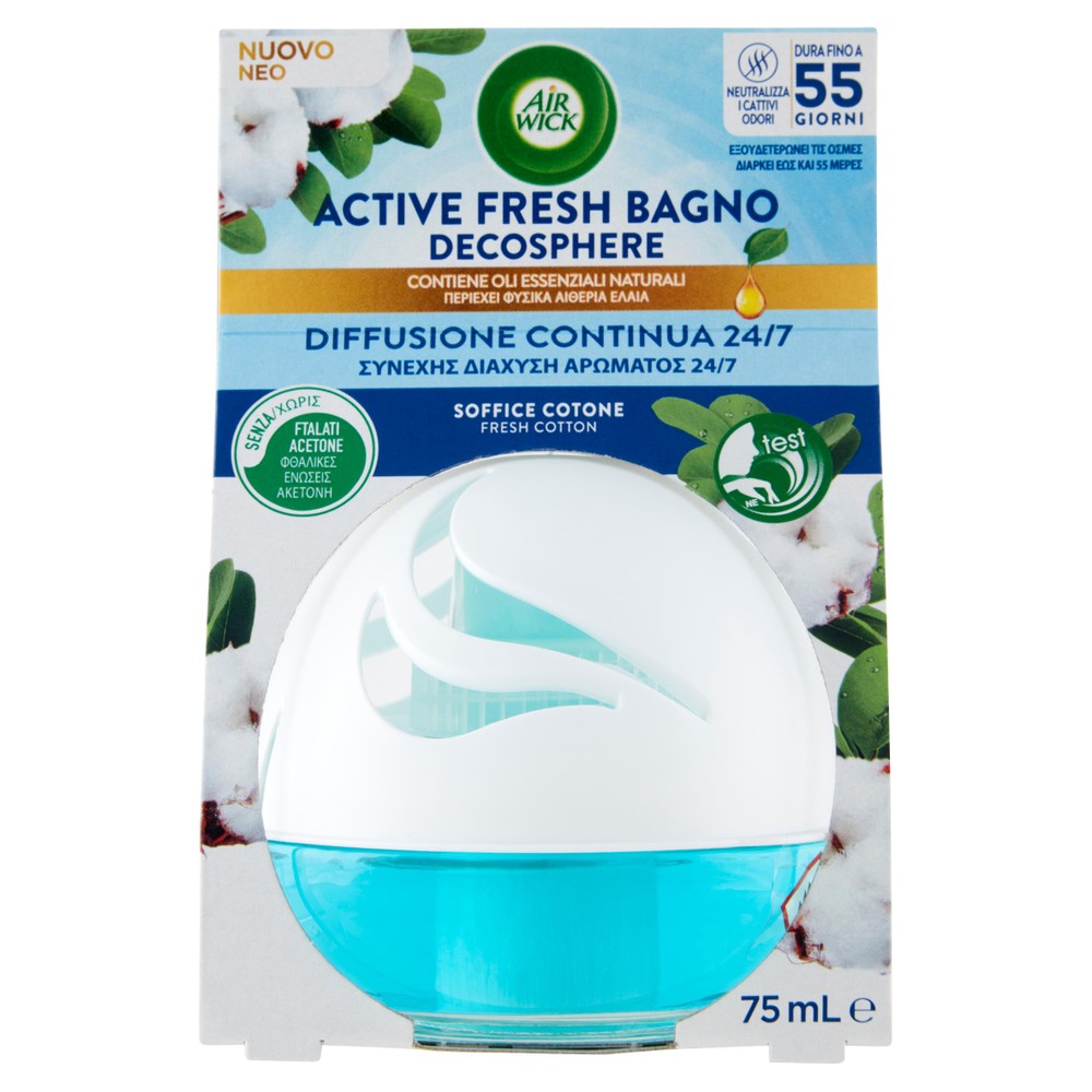Deodorante Bagno In Perle Cotone Active Fresh Air Wick - Foto 1