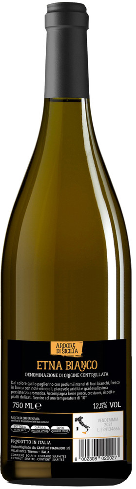 Vino Etna Bianco Fermo Doc - Foto 2
