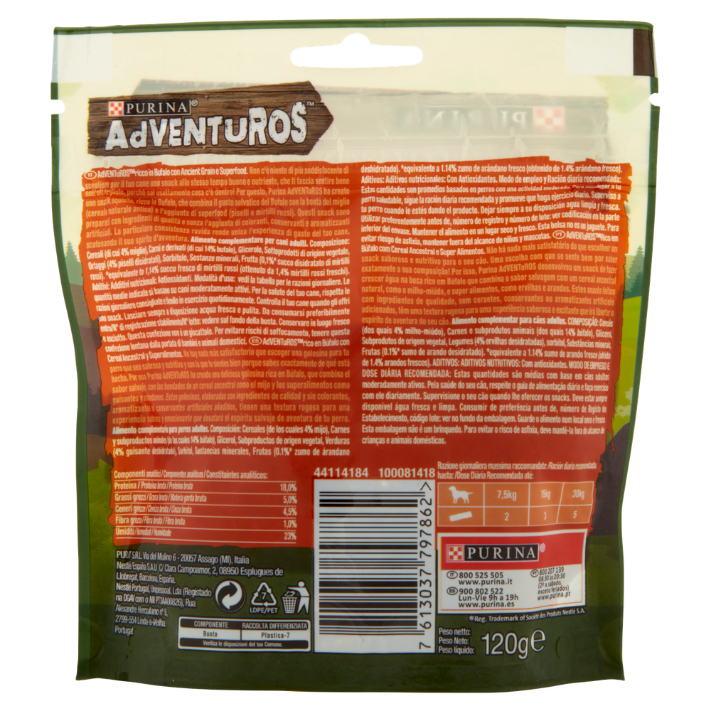 Snack Per Cani Adventuros Bufalo - Foto 3