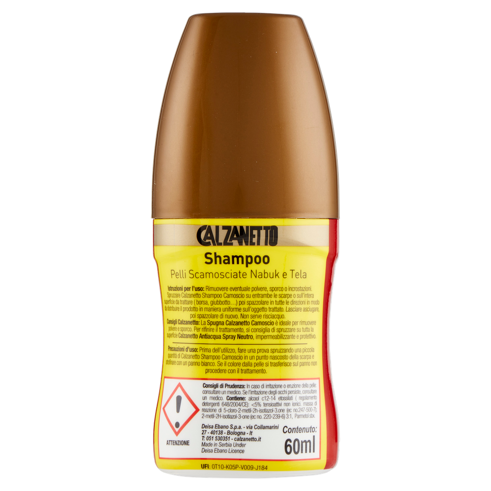 Shampoo Camoscio,Nabuk E Tela Calzanetto - Foto 3