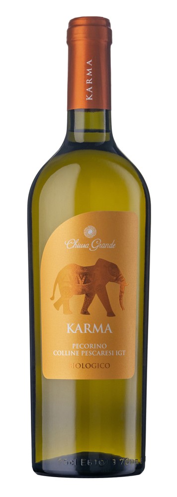 Vino Bianco Pecorino Colline Pescaresi Igt Bio Karma - Foto 1