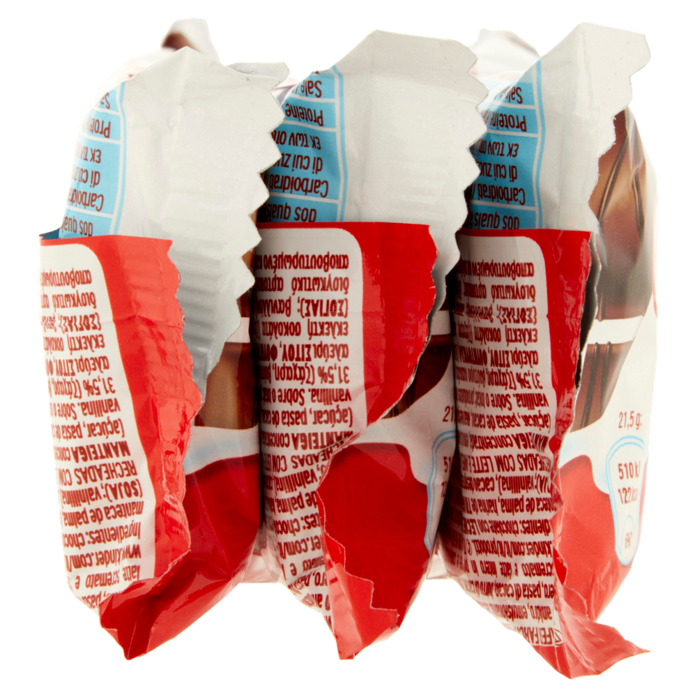 Wafer Kinder Bueno Cioccolato Al Latte E Crema Nocciole 3x43g Kinder - Foto 2