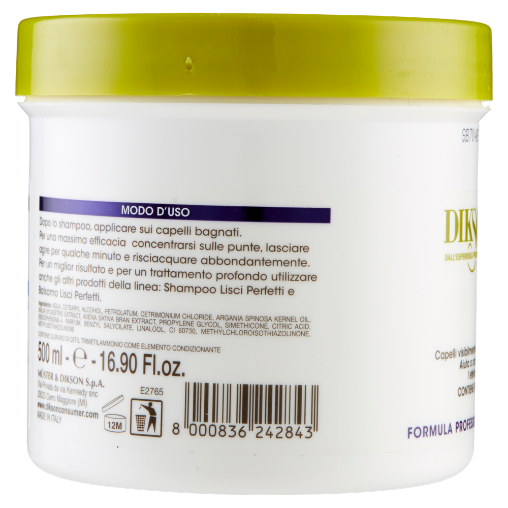 Maschera Per Capelli Lisci Perfetti Dikson - Foto 2