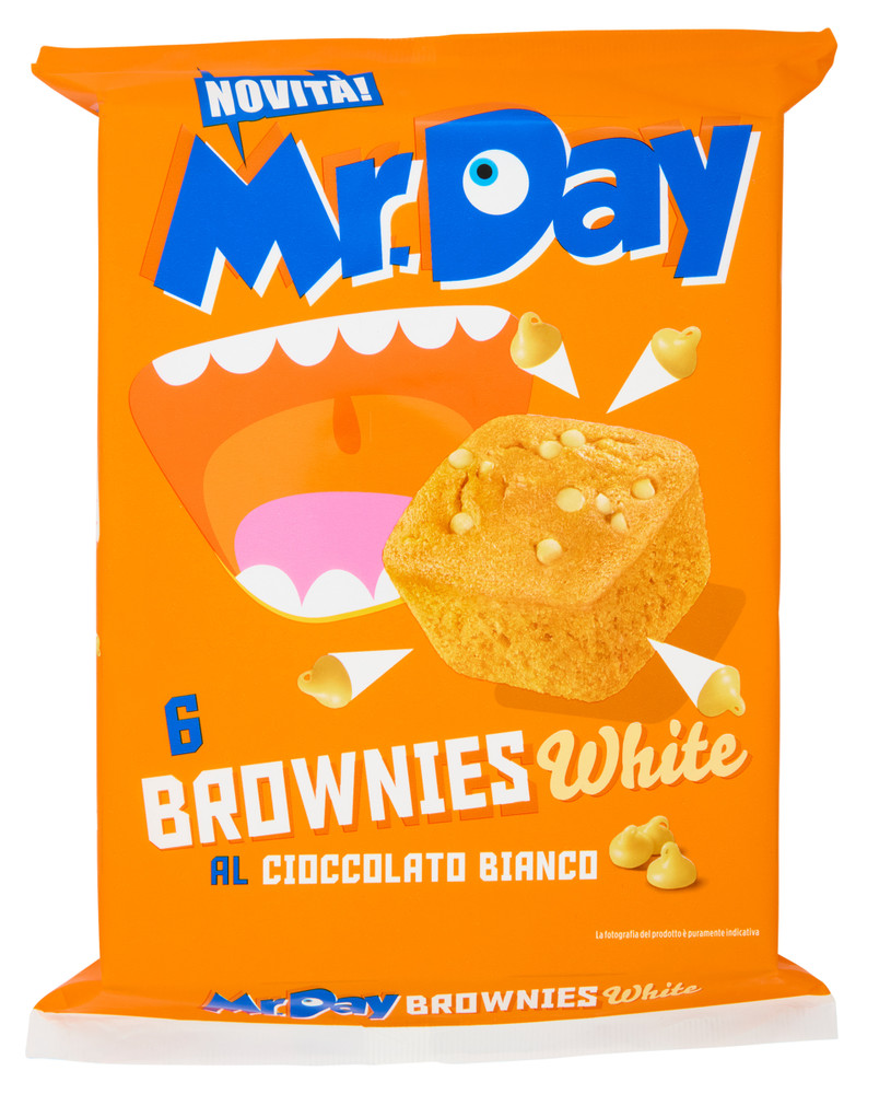 Brownies Al Cioccolato Bianco Mr Day - Foto 1