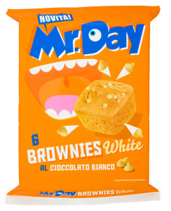 Brownies Al Cioccolato Bianco Mr Day - Foto 1
