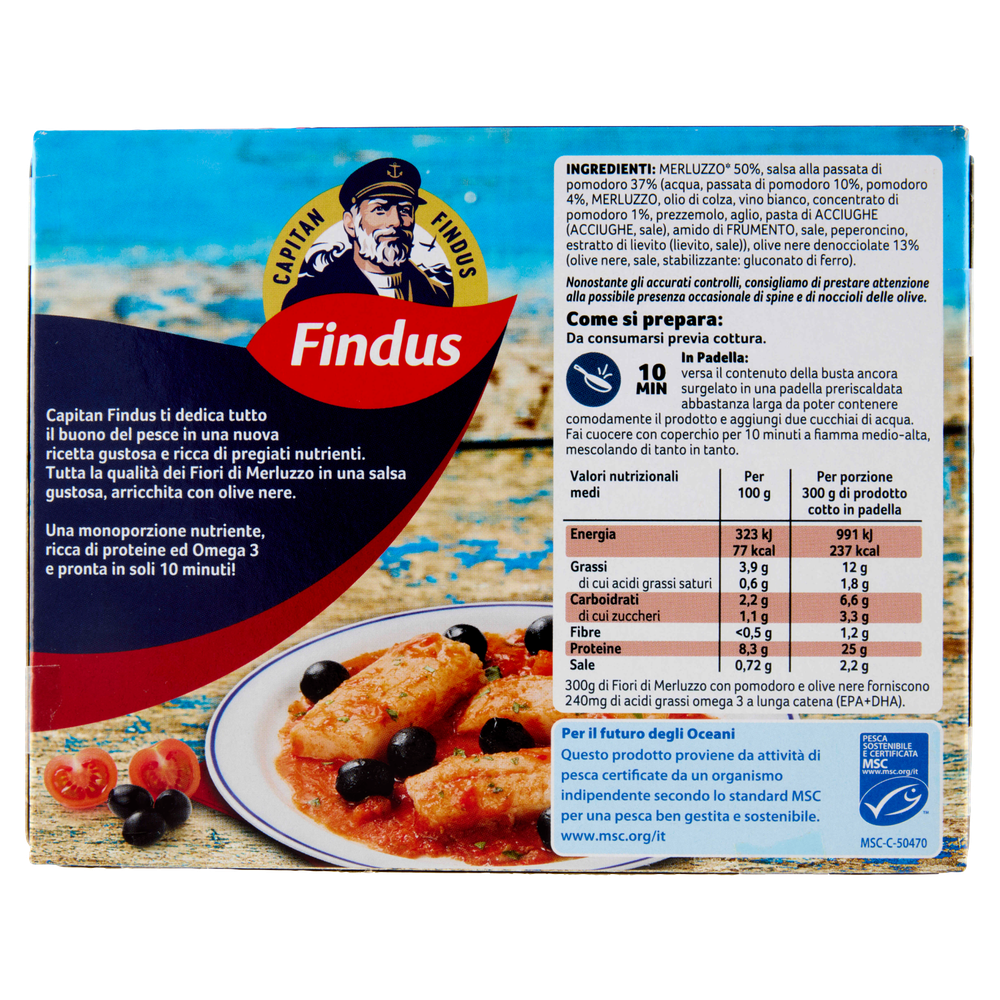 Fior Di Merluzzo Con Pomodoro E Olive Nere Findus - Foto 3