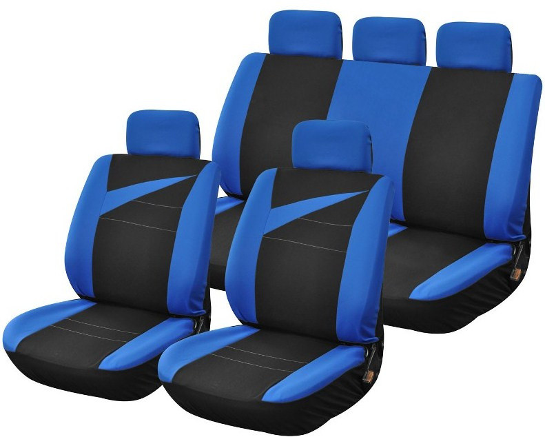 Set Completo Coprisedili Per Auto Race Blu Lubex - Foto 1