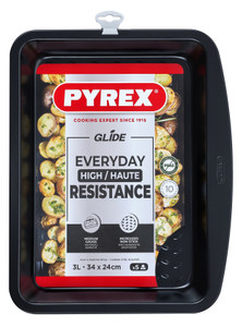 Teglia Pyrex Rettangolare Cm 34x24 - Foto 1