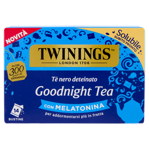 14 Bustine Te' Nero Solubile Deteinato Goodnight Twinings - Foto 3