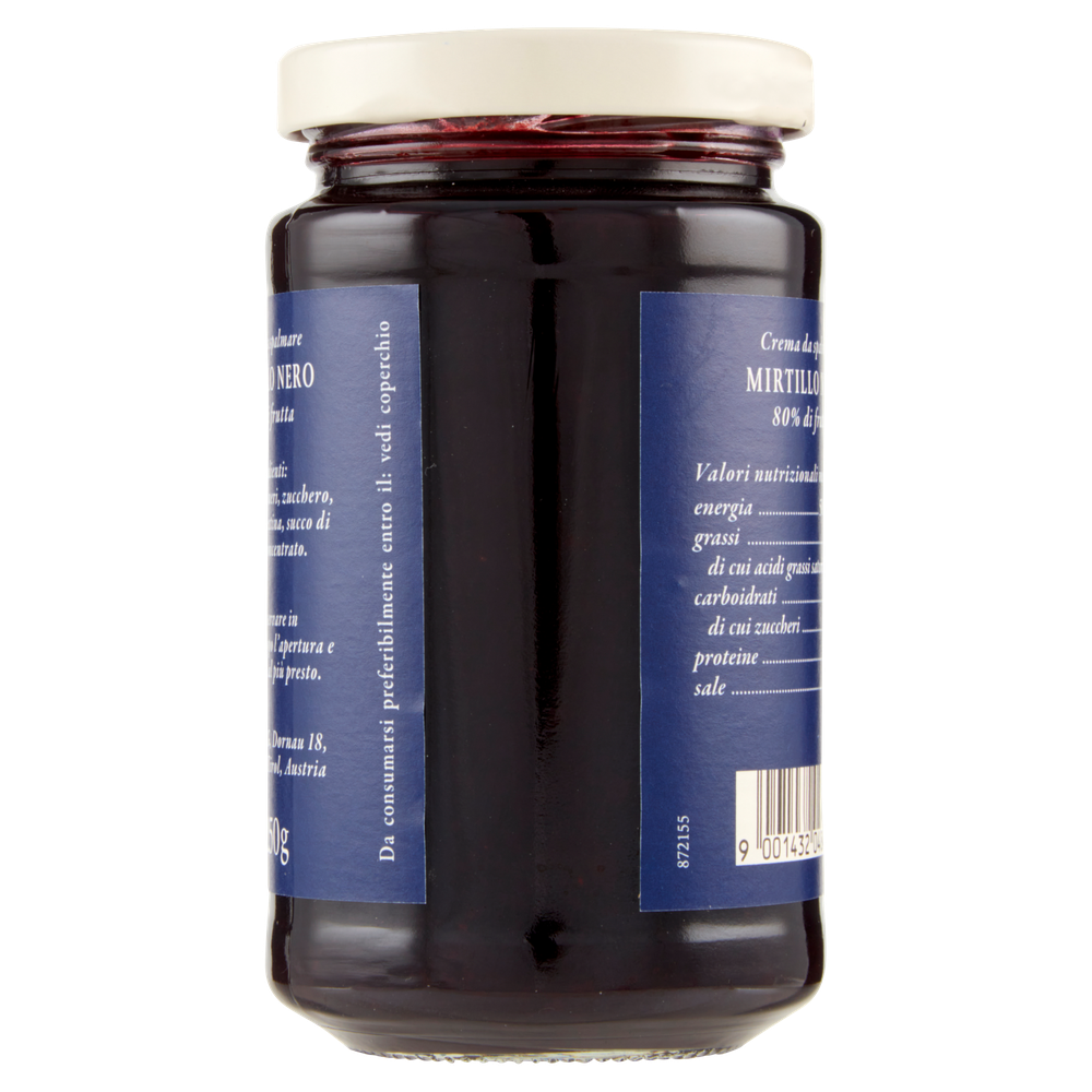 Crema Di Frutta Con 80% Di Mirtilli Neri D'arbo - Foto 3