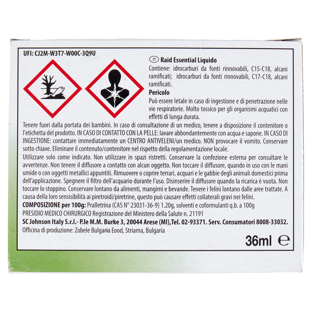 Insetticida Essential Liquido Base 60 Notti Raid - Foto 3