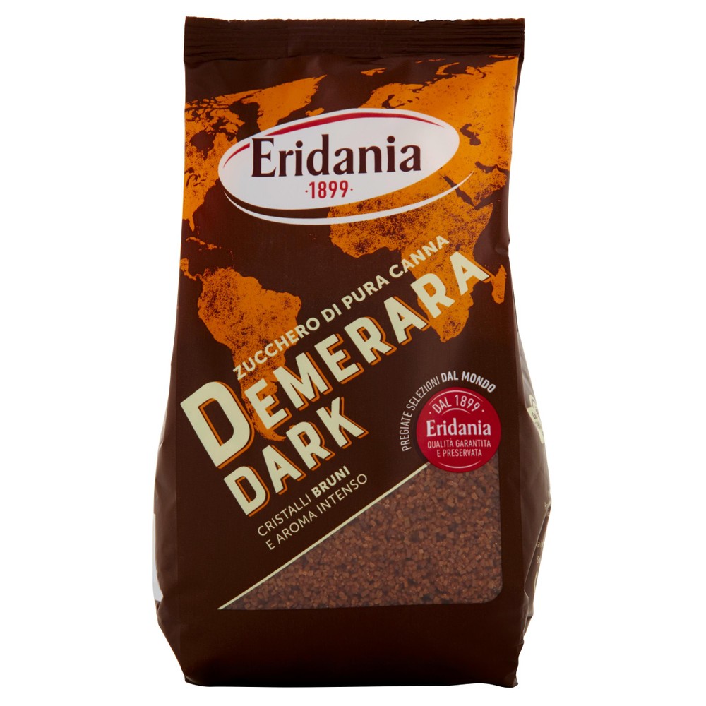 Zucchero Di Canna Semiraffinato Demerara Dark Eridania - Foto 1