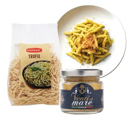 Trofie di Pasta Fresca con Bottarga di Tonno - Foto 1