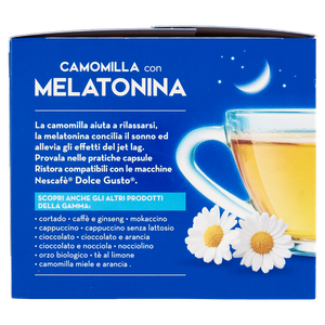 Camomilla Con Melatonina Capsule Per Macchine Nescafè 10pz Ristora - Foto 2