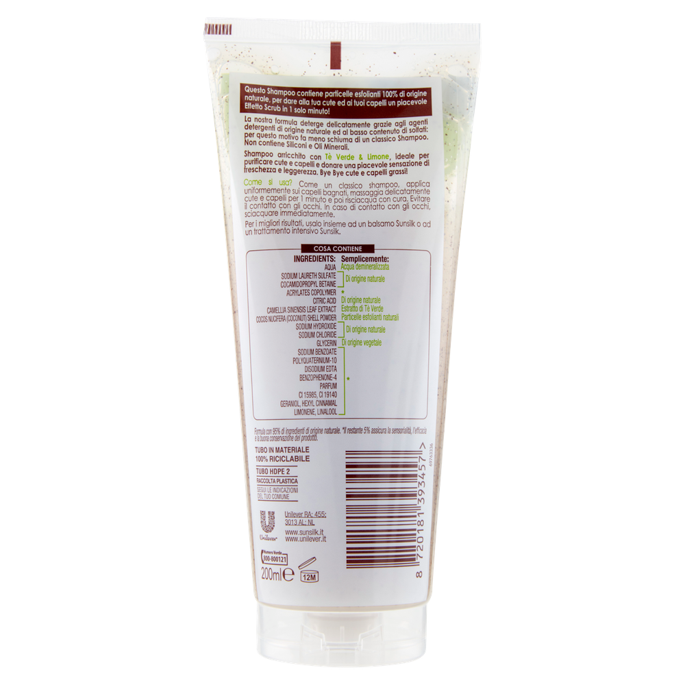 Shampoo Scrub Te Verde Limone Sunsilk - Foto 3