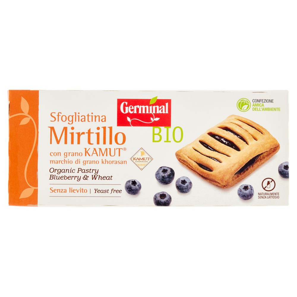 Sfogliatina Kamut Mirtillo Germinal Bio - Foto 1
