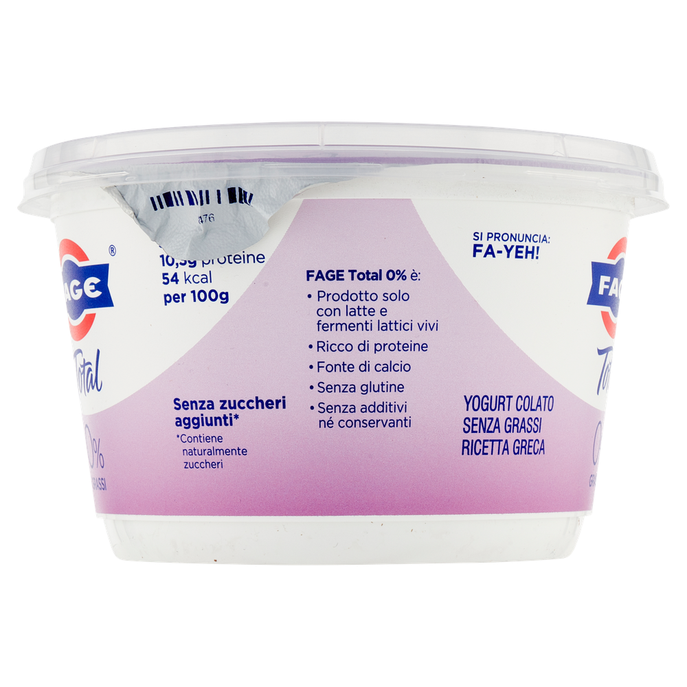 Total 0% Yogurt Bianco Magro Fage - Foto 2
