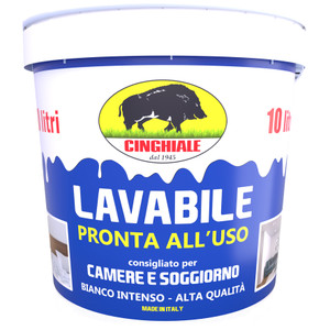 Idropittura Lavabile Pronta All'uso  Cinghiale L.10 - Foto 1