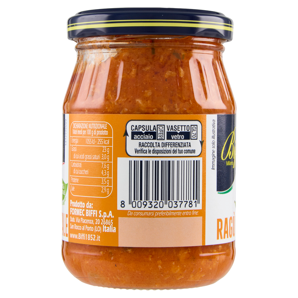 Ragu' Vegetale Che Sugo! Senza Aglio Biffi - Foto 2