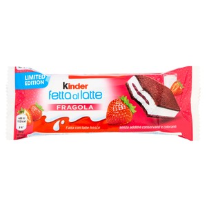 Kinder Fetta Al Latte Fragola 5 X 28 G - Foto 1