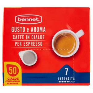 Caffè Gusto E Aroma Caffè In Cialde Per Espresso 50pz Bennet - Foto 1