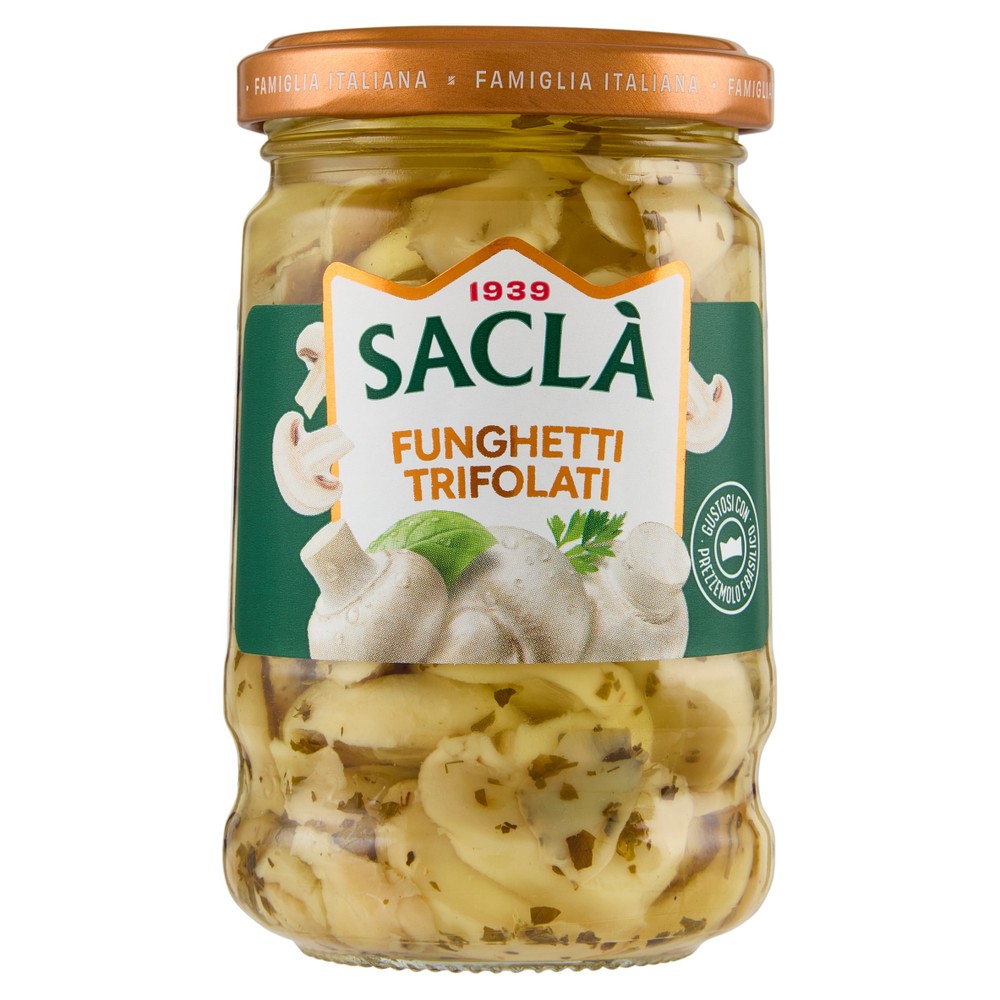 Funghetti Trifolati Tagliati Sacla' - Foto 1