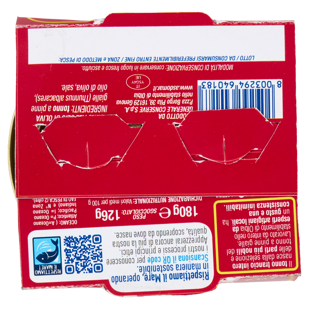 Tonno Al Trancio Gr. 180 Asdomar - Foto 3